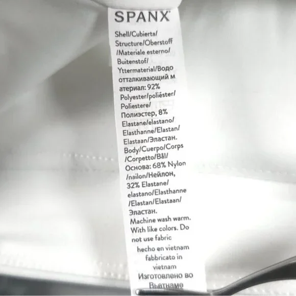 NWT Spanx Women’s Get Moving Pleated Skort Skirt Shorts White Camo‎ 50273R SMALL - Picture 13 of 14